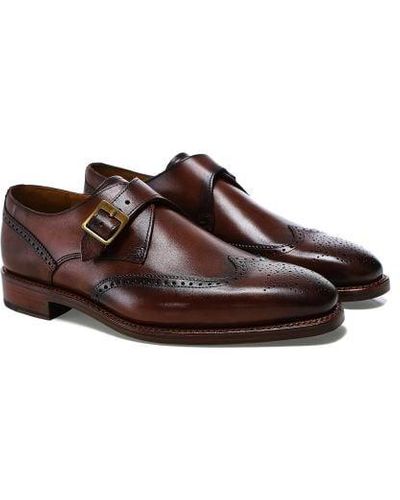 Oliver Sweeney Leather Oake Monk Shoes - Brown