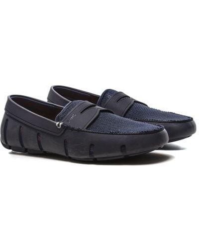 Swims Penny Loafers - Blue