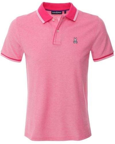 Psycho Bunny Oxford Polo Shirt - Pink