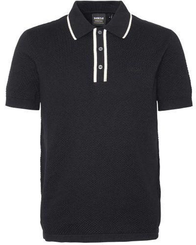 Barbour Knitted Newgate Polo Shirt - Black