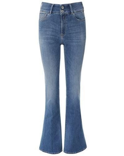 Replay New Luz Flare Jeans - Blue