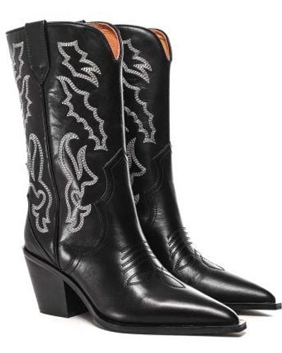 Alias Mae Marley Cowboy Boots - Black