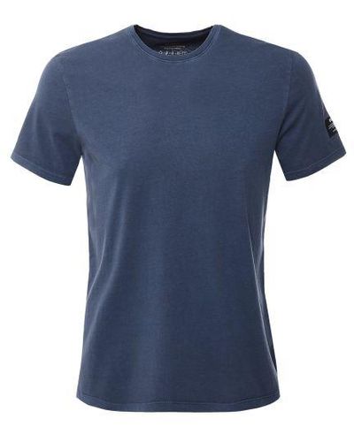 Ecoalf Recycled Cotton Vent T-shirt - Blue