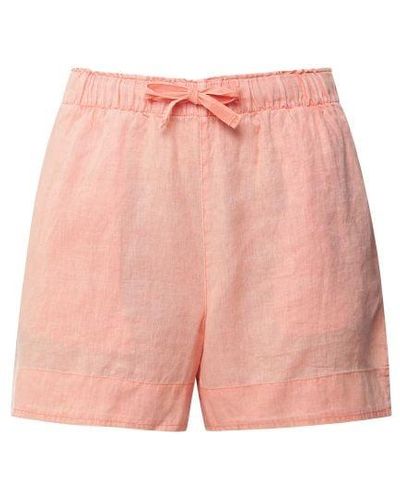 Ecoalf Deva Linen Shorts - Pink