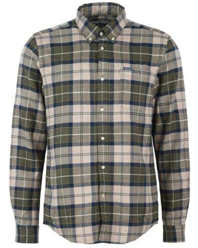 Barbour Tailored Fit Kyeloch Shirt - Green