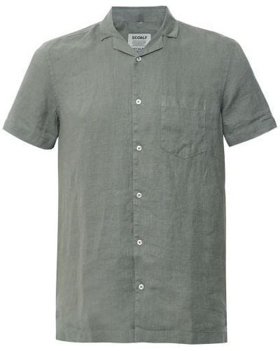 Ecoalf Linen Sutar Shirt - Grey