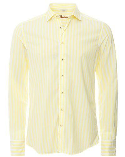 Stenströms Linen Striped Shirt - Yellow