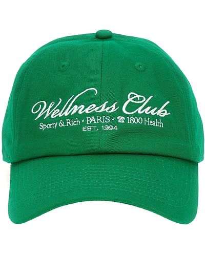 Sporty & Rich 'wellness & Health' Cap - Green