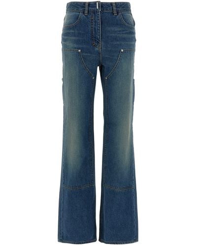 Givenchy Jeans "Wide Leg" - Blau