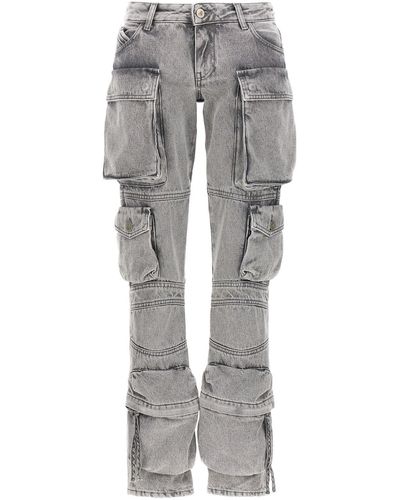 The Attico Jeans "Essie" - Grau