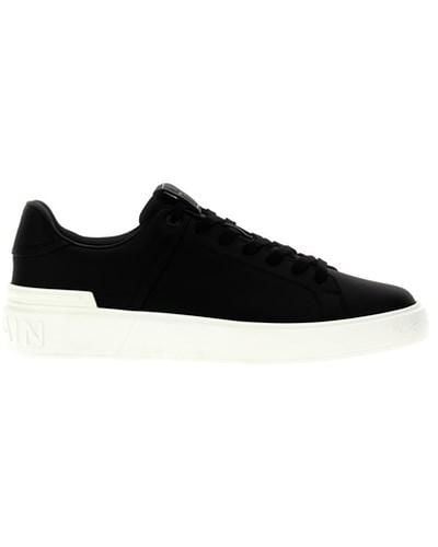 Balmain 'b-court' Sneakers - Black