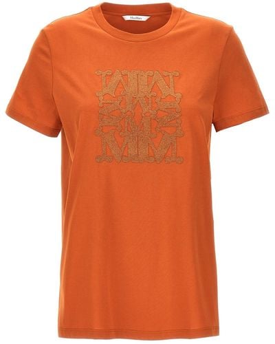 Max Mara 'taverna' T-shirt - Orange