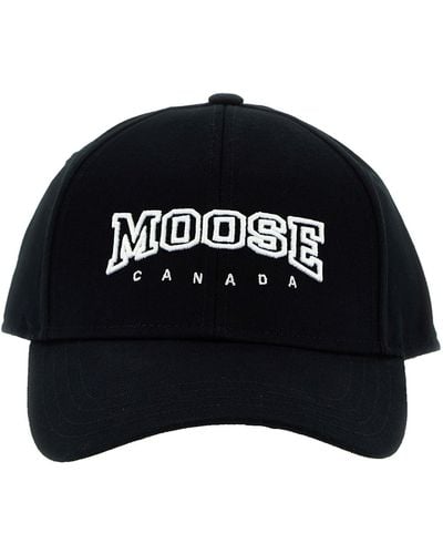 Moose Knuckles Kappe "Varsity Logo" - Schwarz
