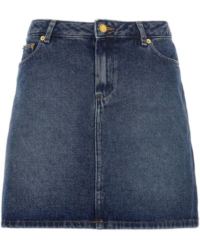 A.P.C. 'standard' Skirt - Blue