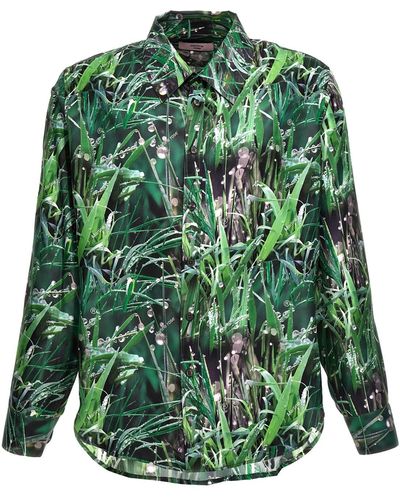 Martine Rose 'grass' Shirt - Green