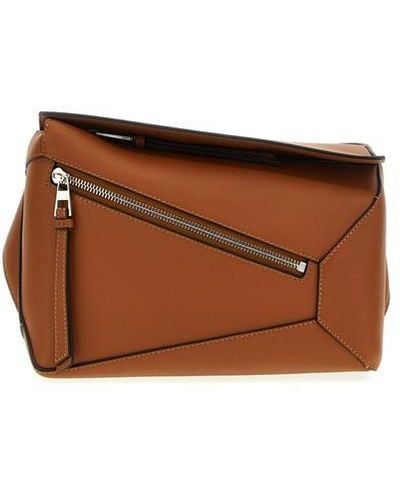 Loewe 'puzzle' Small Fanny Pack - Brown