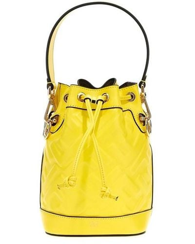Fendi 'mon Tresor' Mini Handbag - Yellow