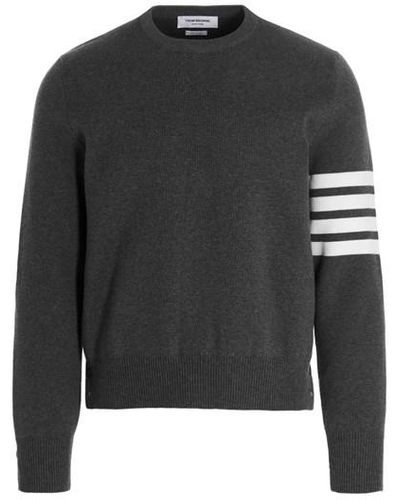Thom Browne '4 Bar' Sweater - Black