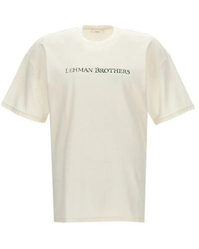 1989 STUDIO T-shirt 'Lehman brothers' - Bianco