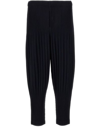 Homme Plissé Issey Miyake 'baloon' Trousers - Blue