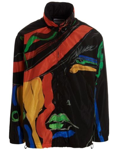 Moschino Printed Nylon Jacket - Multicolour