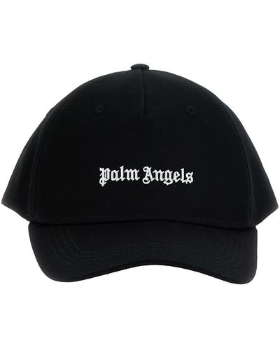 Palm Angels 'classic Logo' Baseball Cap - Black