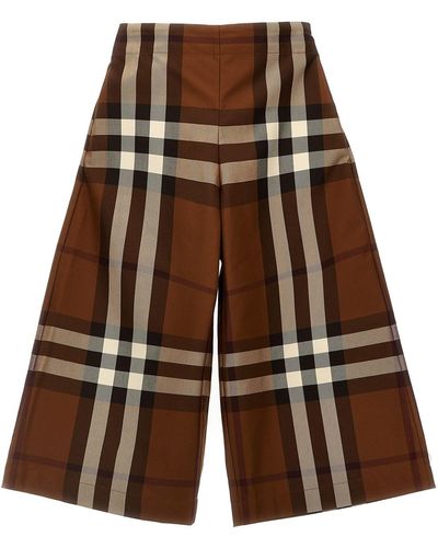 Burberry 'debbie' Trousers - Brown