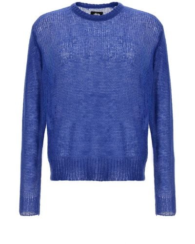 Stussy Lockerer Pullover - Blau