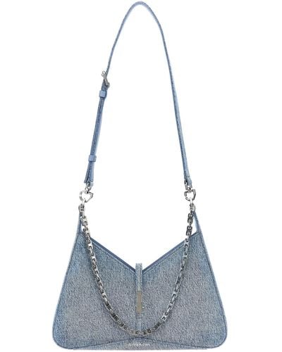 Givenchy Small 'cut Out' Shoulder Bag - Blue
