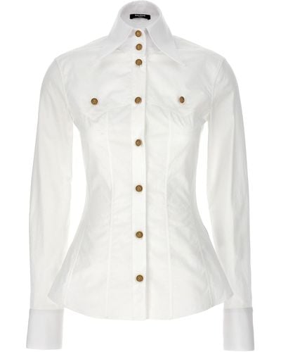 Balmain 'wester' Shirt - White