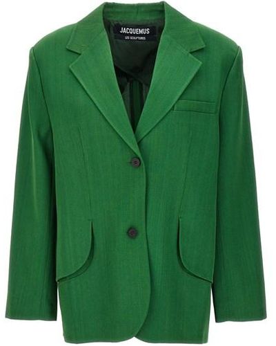 Jacquemus Blazer 'La veste Titolo' - Verde