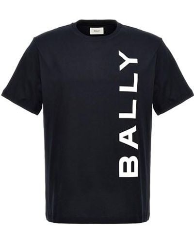 Bally T-shirt stampa logo - Nero