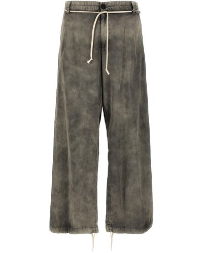 Maison Mihara Yasuhiro Dye-effect Trousers - Grey