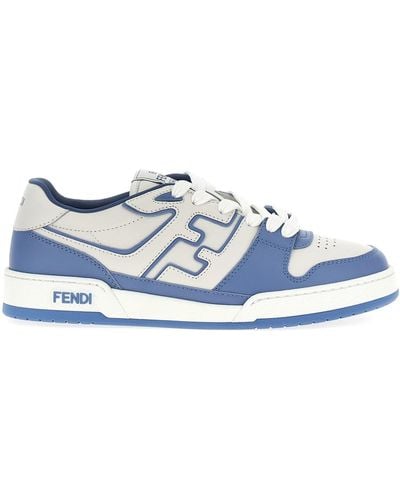 Fendi Sneakers " Match" - Weiß