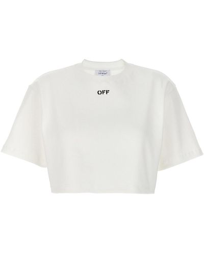 Off-White c/o Virgil Abloh 'off Stamp' T-shirt - White