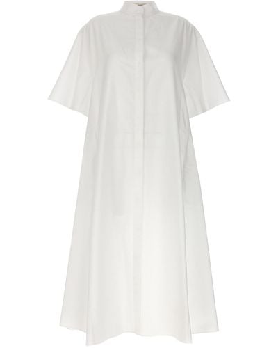 The Row 'bredel' Shirt Dress - White