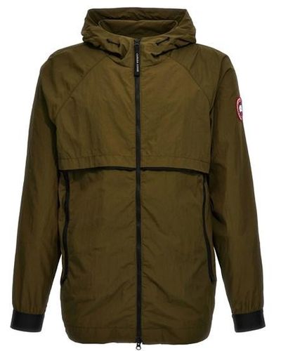 Canada Goose 'faber' Hooded Jacket - Green