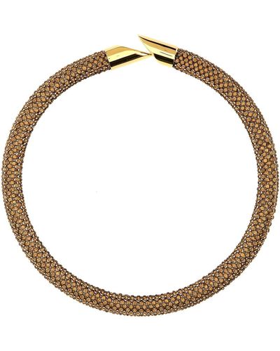 Rabanne Halskette "Gold Pixel" - Mettallic
