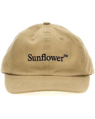 sunflower Kappe Mit Logostickerei - Natur