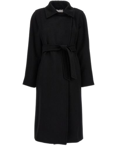 Max Mara 'manuela Icon' Coat - Black