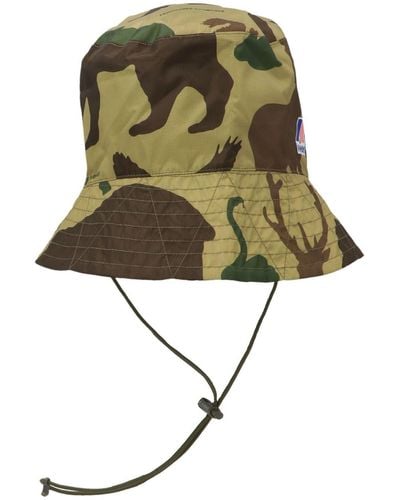 K-Way Bucket Hat Collab. With Engineered Garments - Green