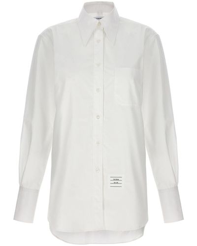 Thom Browne 'Exaggerated Point Collar' Shirt - White
