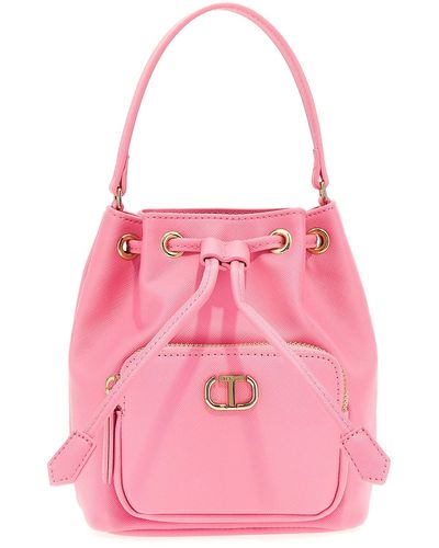 Twin Set Bucket Bag "Portatutto" - Pink