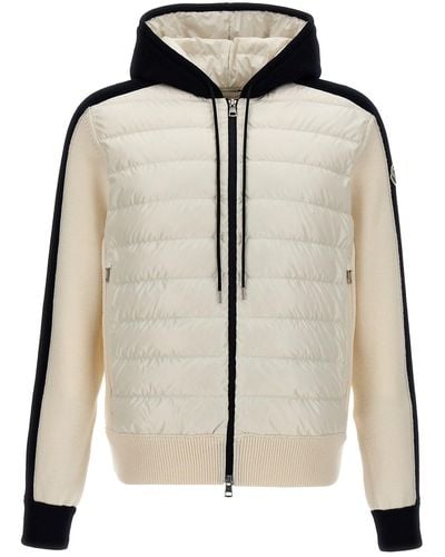 Moncler Padded Hooded Cardigan - Multicolour