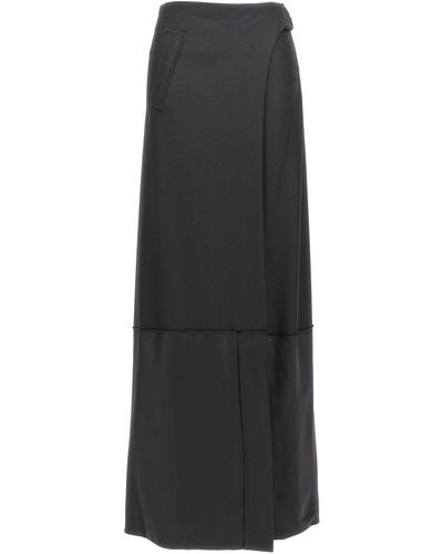 Victoria Beckham 'infinity' Long Skirt - Black