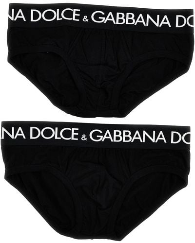 Dolce & Gabbana Brando 2-Pack-Slip - Schwarz