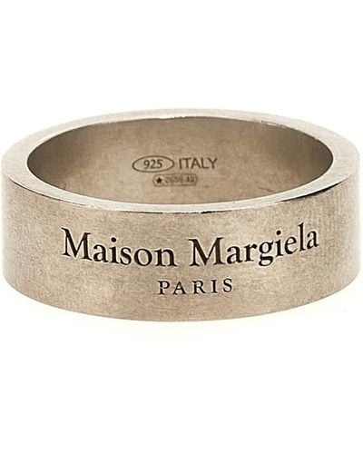 Maison Margiela Ring Mit Logo - Mehrfarbig
