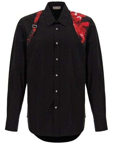 Alexander McQueen 'harness' Shirt - Black