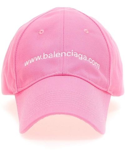Balenciaga 'bal.com' Cap - Pink