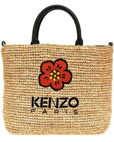 KENZO 'boke Flower' Small Shopping Bag - Black